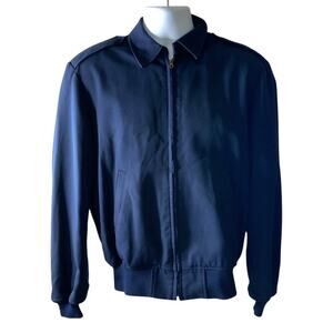 Air Force Military Uniform Wool Jacket Mens Large Long Sleeve Casual Minimalist